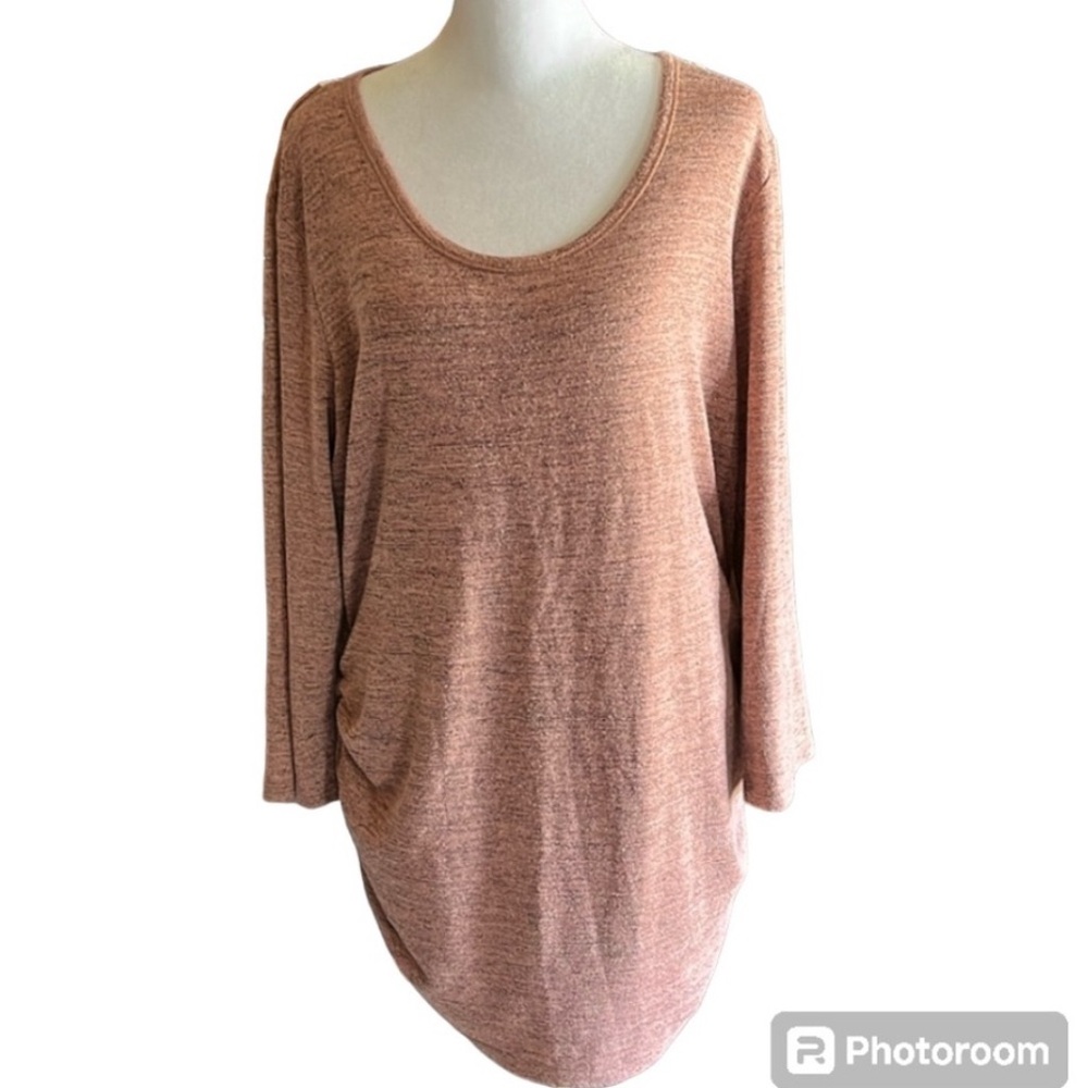 Faded Glory Lace Hatchi Knit Tunic Top Size XXL